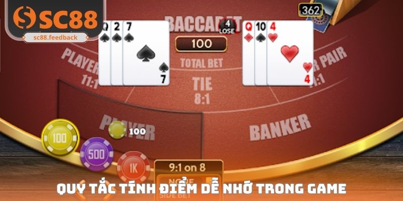 Quy tắc tính điểm dễ nhớ trong game
